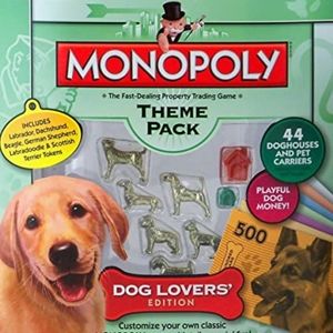 NEW MONOPOLY DOG LOVERS EDITION THEME PACK collect